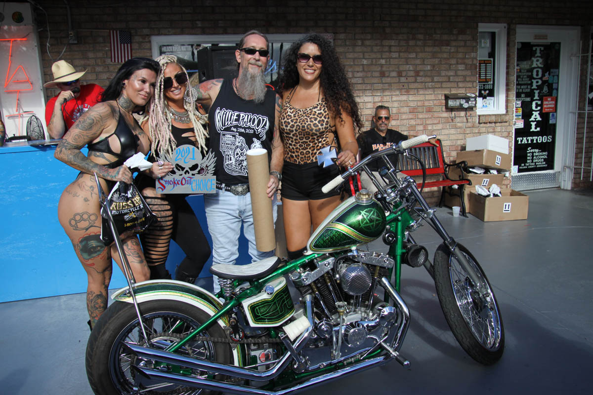 WILLIE’S TROPICAL TATTOO CHOPPER SHOW Biketoberfest 2021 by Miserable